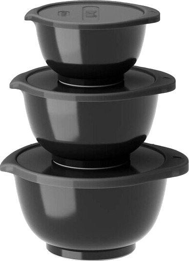 Rosti - Margrethe minibollesett 0,25/0,5/0,75L black edition