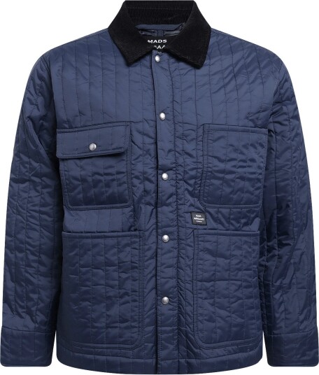 Mads Nørgaard Quilt Chore Jacket SKY CAPTAIN S