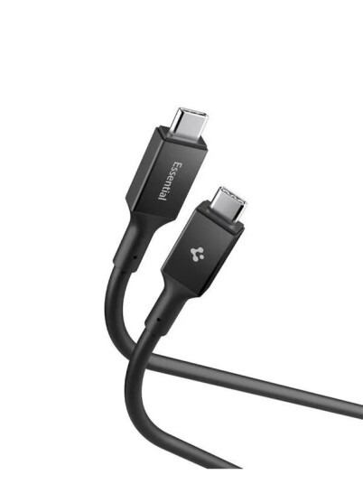 Spigen Essential USB C to USB C 240W Black ACA09461 Spigen Essential USB C to USB C 240W Black ACA09461
