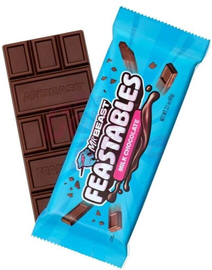 Mr. Beast Bar Milk Chocolate 60 g USA Import