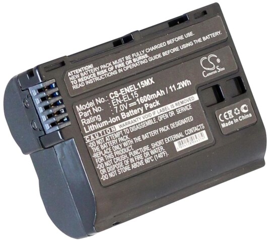 Batteri til Nikon EN-EL15