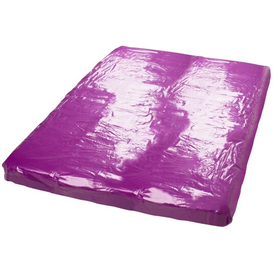 Orion Fetish Collection: Vinyl-laken, 200x230 cm, lilla