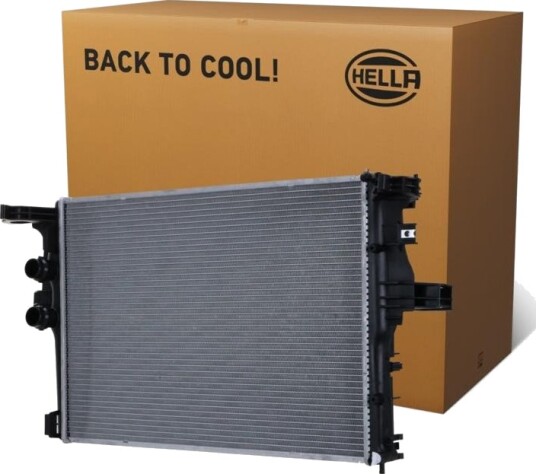 Radiator, motorkjøling HELLA 8MK 366 302-471 Radiator, motorkjøling HELLA 8MK 366 302-471