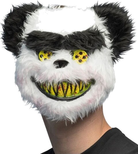Blodig Skummel Panda Maske