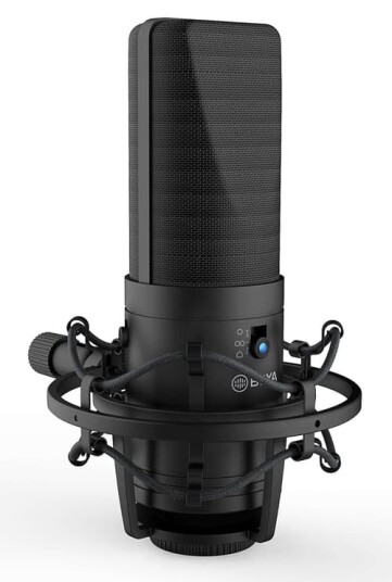 Boya By-m1000 Kondensatormikrfon Xlr Svart Boya By-m1000 Kondensatormikrfon Xlr Svart
