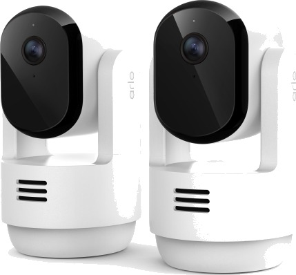 Arlo Essential 3 HD PTZ Innendørs Overvåkningskamera Trådløst 2-pk