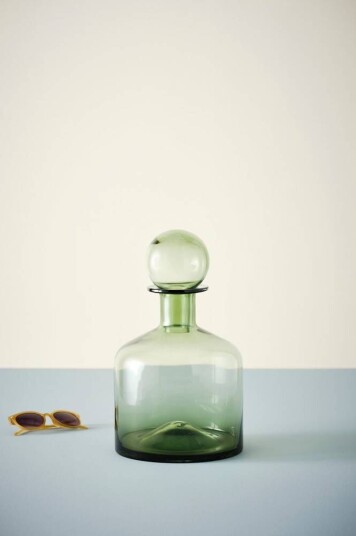 Jotex THOR glassvase - høyde 37,5 cm Grågrønn 1596711-01-0 1596712-01-0