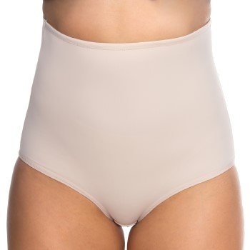 Trofe Shaping High Waist Brief Truser Beige Small Dame Trofe Shaping High Waist Brief Truser Beige Small Dame