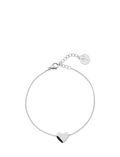 EDBLAD Pure Heart Bracelet |Silver |One Size EDBLAD Pure Heart Bracelet |Silver |One Size