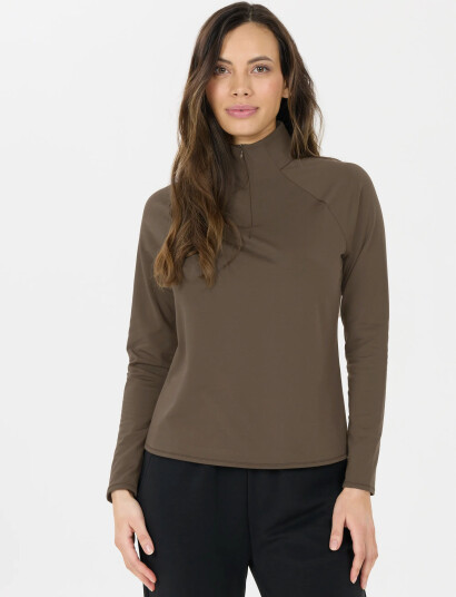 Athlecia Milian W Midlayer Brown 34 Athlecia Milian W Midlayer Brown 34