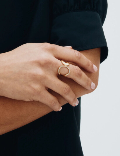 Edblad Plié Ring Gold - Gold - S