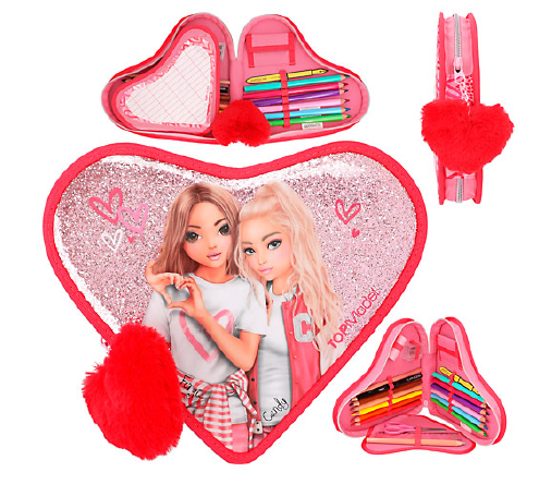TOPModel Pencilcase  heart shape ONE LOVE 0412260
