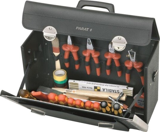 Parat 5363000031 Verktøyveske 420 x 160 x 250 mm, skinn, Garasjeinnredning & oppbevaring