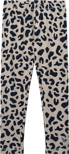 Liewood Marien Printed Rib Leggings Cream 98/104