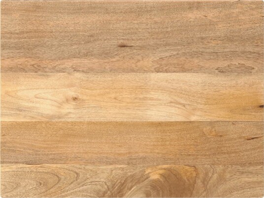 Bordplate 90x70x3,8 cm rektangulær heltre mango 371541 Bordplate 90x70x3,8 cm rektangulær heltre mango 371541