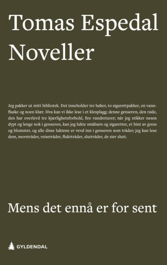Mens det ennå er for sent