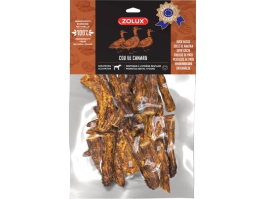Zolux Zolux Naturlig Delikatesse Til Hund Andehals 300 G Zolux Zolux Naturlig Delikatesse Til Hund Andehals 300 G
