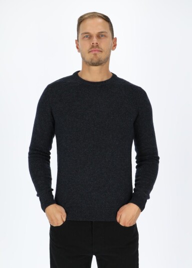 Solid Sddyllon Ls2 Insignia Blue Melange M Strikkede Solid Sddyllon Ls2 Insignia Blue Melange M Strikkede