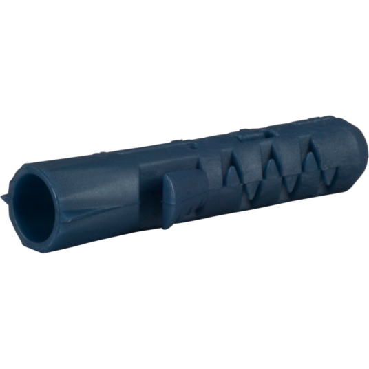 Essve Nylonplugg Plast Blå Ø: 10mm L: 50mm Ant: 8stk