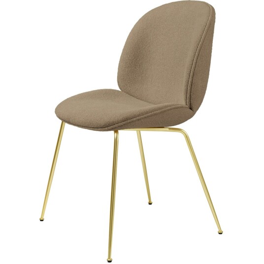 Gubi Beetle Dining Chair Brass PG2 Li.Bouclé 003