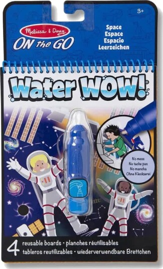 Melissa Water Wow! Aktivitetsbok For Barn 3+ År Romfart