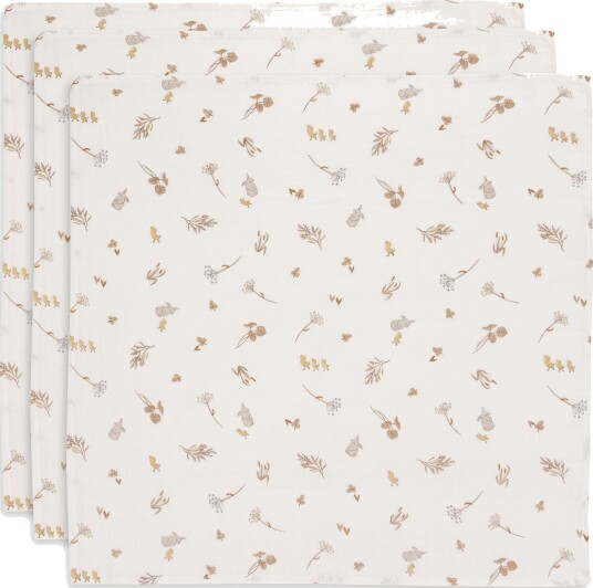 Jollein Musselintepper Riverside 3-Pack Multi