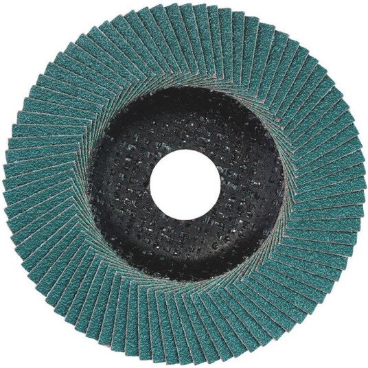 Metabo Novoflex N-Zk Klaffplate 125mm for Metall og Rustfritt Stål - Grovkorn P40