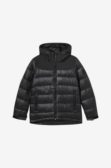 Twentyfour Dun jakke Aurora Warm Downjacket JR Svart