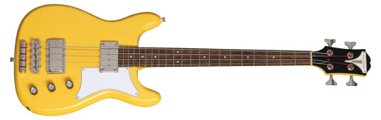 Epiphone Newport Bass Sunset Yellow