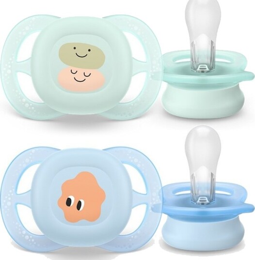 Philips Avent SCF075/04 Ultra Soft Smokk 2 stk Blå Grønn