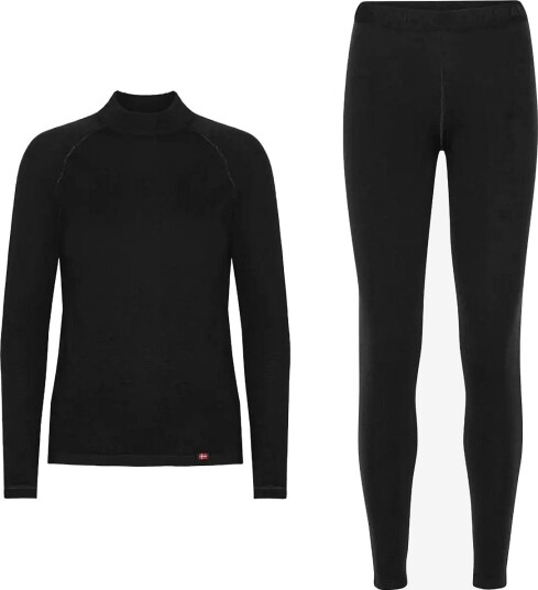 Danish Endurance Extreme Merino Baselayer Set (Women) 1 Pack BLACK M