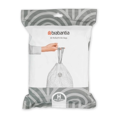 Avfallsposer Brabantia PerfectFit H 50 60 l Dispenser 30 p Avfallsposer Brabantia PerfectFit H 50 60 l Dispenser 30 p