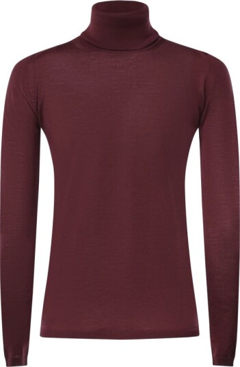 Max Mara Dame Strikkevarer Rød S,