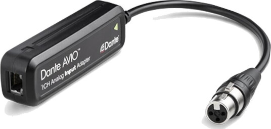 Audinate Dante Avio Analog 1-In Adapter 1x Analog Inn - Dante Konverter Mono