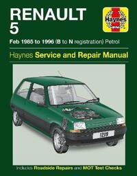 Renault 5 Petrol Service And Repair Manual