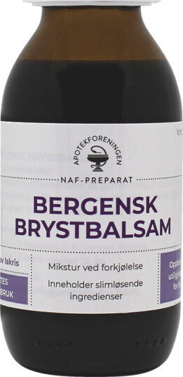 NAF Bergensk brystbalsam NAF mikstur 100 ml