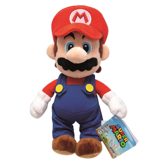 Nintendo Super Mario Plysjbamse 30 Cm Mario