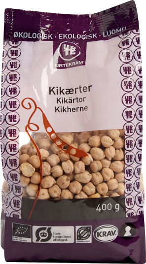 Urtekram Kikerter Ø 400g