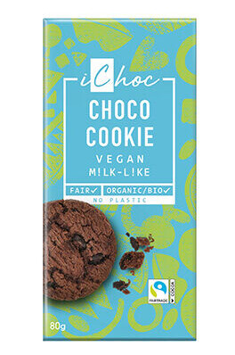 Ichoc Choco Cookie Vegan 80g Ichoc Choco Cookie Vegan 80g