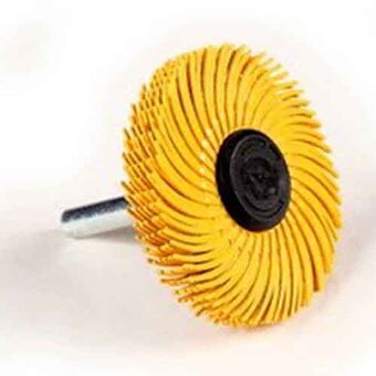 3M Radialborste 75x6mm Rb-Zb Typ C P80, Gul