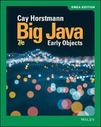 Big Java Av Cay S. Horstmann