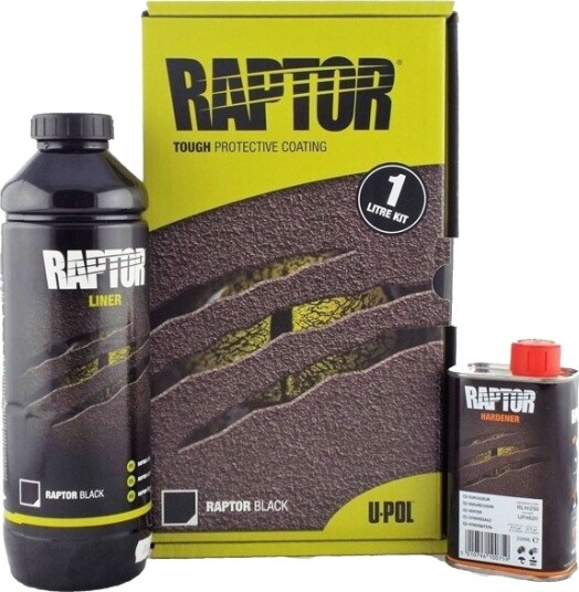 Raptor Bedliner m/Herder 1 Liter Raptor Bedliner m/Herder 1 Liter