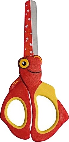 Wedo Wedo 73 6001 Barn Rett Kutt Single/Enkelt Rød Gult Rustfritt Stål Universell