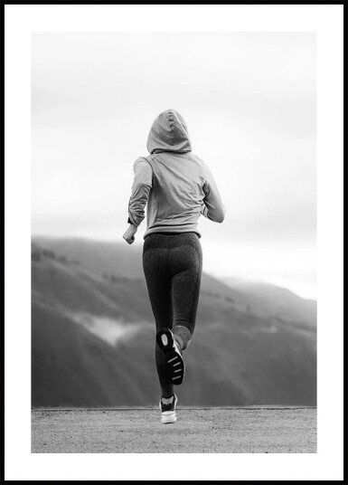 Keep Running Plakat Plakat / 100x150cm