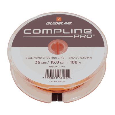 Guideline Compline Pro 100m 35lbs, skyteline, mono Orange 35lbs