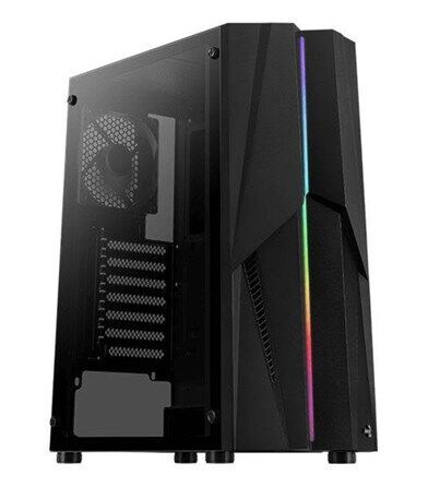 AeroCool Mecha Mini Tower Kabinett med Vindu Svart