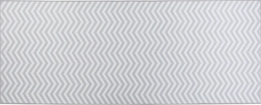 Saikheda Gangmatte 80x200 cm - Svart/hvit