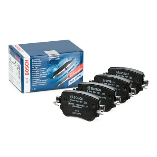Bremseklosser BOSCH 0 986 494 797 Bremseklosser BOSCH 0 986 494 797