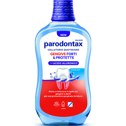 Parodontax Munnvann Sterkt og beskyttet Gums 500 ml.