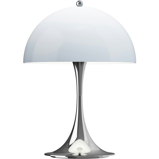 Louis Poulsen Panthella 250 V3 Portable bordlampe Krom/blå/Grå